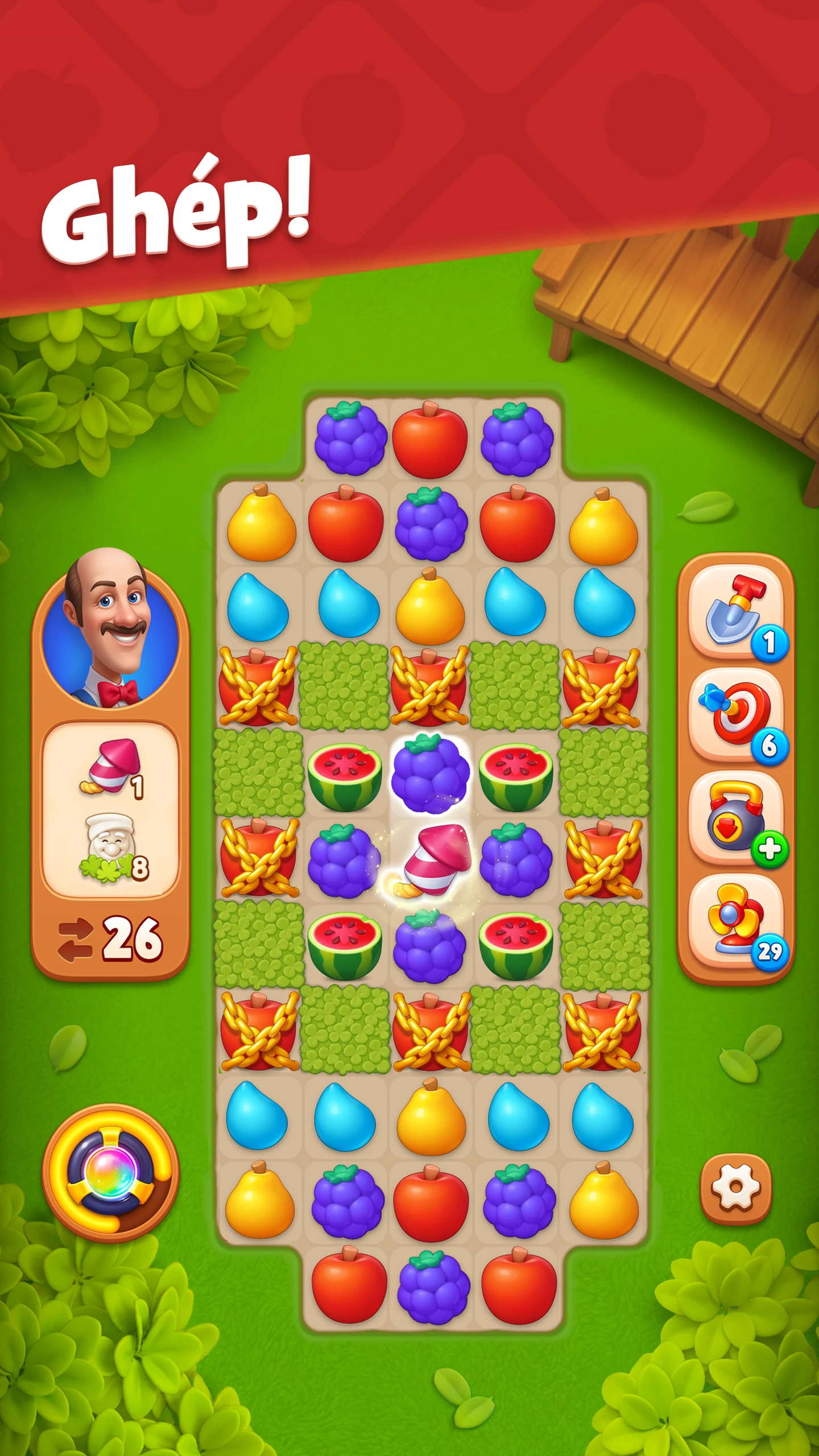 GardenScapes–Khu vườn huyền bí screenshot